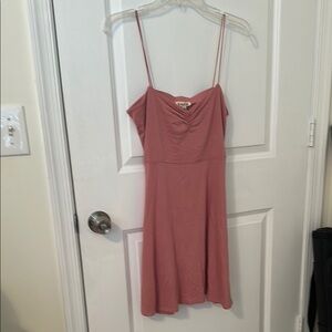 Rolla Coster Pink Spaghetti Strap Sundress